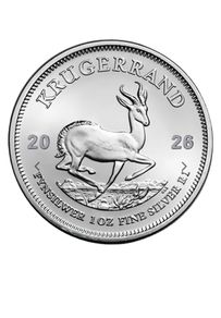 2026 Krugerrand 1oz silver coin