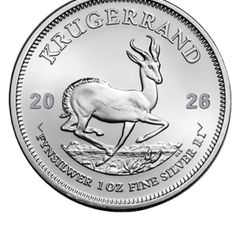 2026 Krugerrand 1oz silver coin