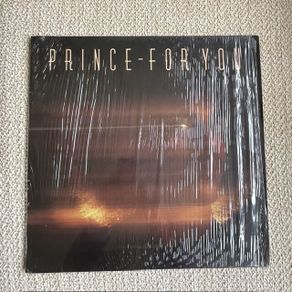 Prince, For You, Original Pressing