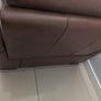 Brown Leather Reclining Chair. (Manual) Image 3
