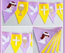 Personalised First Holy Communion Bunting