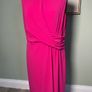 Ladies Hobbs Whitbourn Cocktail Dress Shocking Pink UK14 Image 2