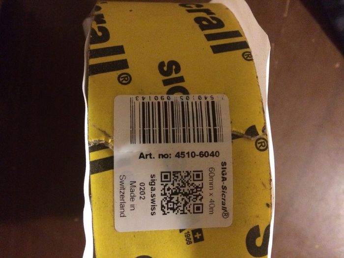 Siga adhesive tape