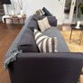 Large Charcoal Grey 3 Seater Sofa, Excellent Condition Image 6
