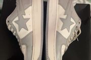 Bape grey shoes