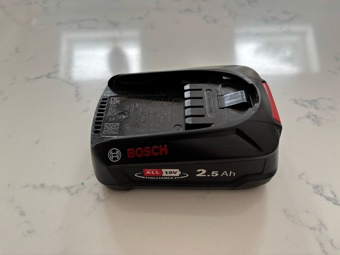 Bosch 2.5ah 18v battery