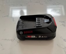 Bosch 2.5ah 18v battery