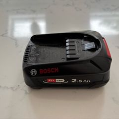 Bosch 2.5ah 18v battery