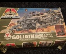 Vintage 1989 Kenner Mega Force Triax Goliath Mobile Battle Headquarters Parts