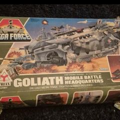 Vintage 1989 Kenner Mega Force Triax Goliath Mobile Battle Headquarters Parts