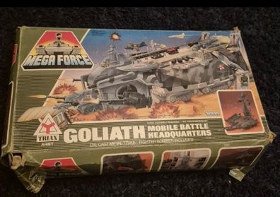 Vintage 1989 Kenner Mega Force Triax Goliath Mobile Battle Headquarters Parts