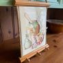 Vintage 70s Kitchen Tile Wall Hanger Image 3