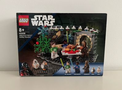 LEGO Star Wars Millennium Falcon Holiday Diorama 40658