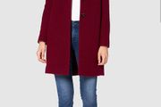 Designer Hugo Boss - WOOL Coat - Dark Red - Fits UK 10 - BNWT RRP 299