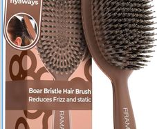 Boar hair brush