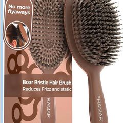 Boar hair brush