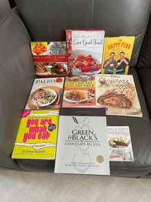 Great selection of cookery books
