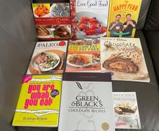 Great selection of cookery books