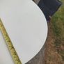 Retro Space Age Tulip Base Coffee / Side Table, Vintage ILSE Label Image 3