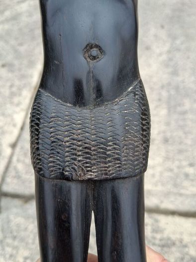 Mid Century Ebony African Corpus Christ