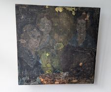 Original oil painting by Christopher BANAHA