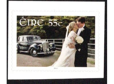 2012 Ireland Weddings self-adhesive Commemorative Stamp Mint Never Hinged (MNH)