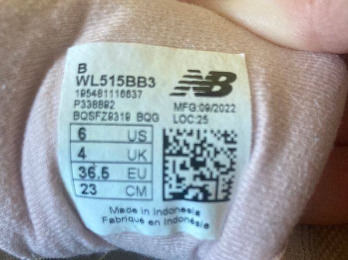 New Balance trainers