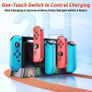 Switch Controller Charger Dock Station for PSP Gaming Console Compatible with Nintendo Switch & OLED Model Image 5