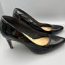 Clarks Textured Court Shoes - Black Patent - Size UK 5.5 Image 5
