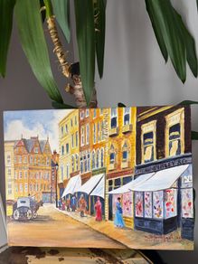 Painting Grafton Street