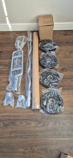 brand new olympic weight lifting set