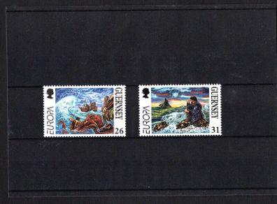 1997 Guernsey Europa Tales and Legends Commemorative Stamps Mint Never Hinged (MNH).