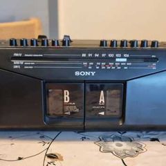 From 1991 - Sony CFS-W304L II Portable Radio Cassette Player, as new, working perfect.