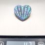 925 Silver Abalone Heart Brooch Image 8