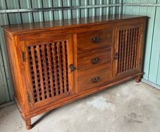 solid oak sideboard