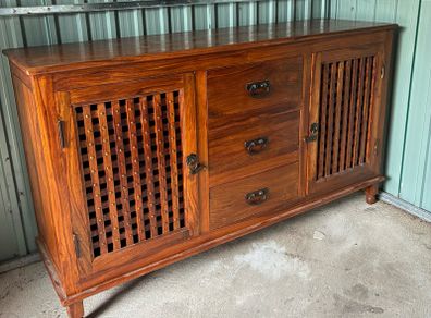 solid oak sideboard