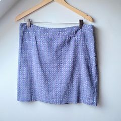 White Stuff Lilac Cotton Skirt