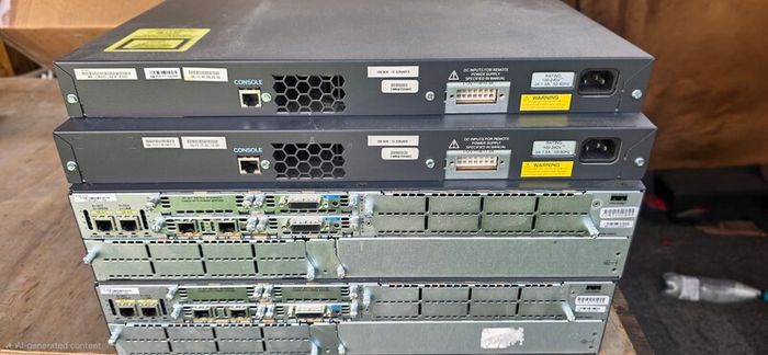Cisco Networking Lab Bundle 2x Cisco 2800 Routers + 2x Catalyst 3560G Switches