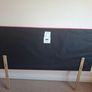 Red Fabric Headboard Image 2