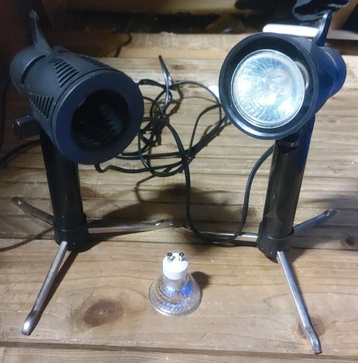 Pair of photgraphic lights