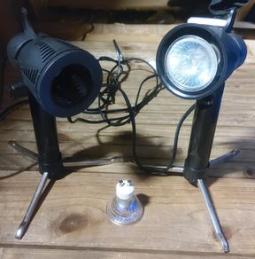 Pair of photgraphic lights