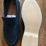 Loro Piano navy/blue loafers Image 5