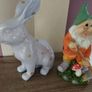 Purple Easter Rabbit Ornament Image 7