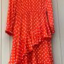 Essentiel Antwerp festive red polka dot dress chic kate Middleton Image 9