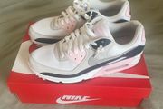Air Max 90 - White/wolfgrey-pink Foam