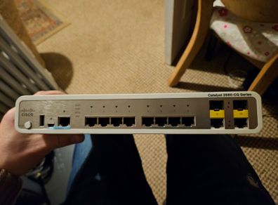 Cisco WS-3560CG-8TC-S layer 3 switch