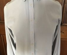Grey Long Sleeve Blouse