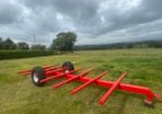 Heavy duty bale trailer