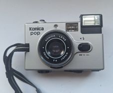 vintage Konica Pop 35mm film camera