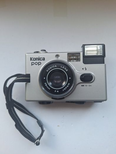 vintage Konica Pop 35mm film camera